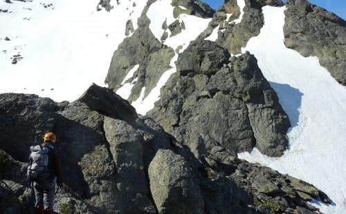1-day Cartujo North Face guided ascent in Sierra Nevada