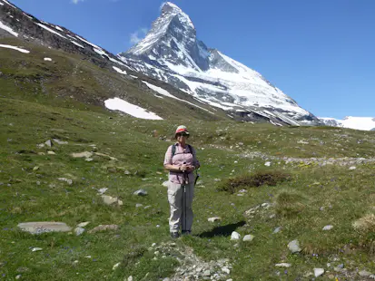 Zermatt day hike: Blauherd, Fluhalp, Gant and Gruensee