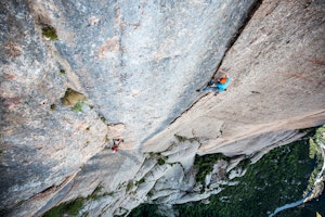 Montserrat rock climb