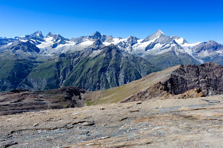 Zermatt, Mettelhorn Peak, Swiss Alps, Guided Trek