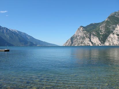 1-day kayaking, climbing and swimming in Lake Garda, Italy