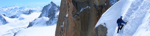 Fundamentals of rock climbing in the Chamonix Valley, 1+ day course