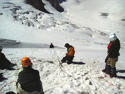 Chamonix, Alps, Guided Glacier Training Course