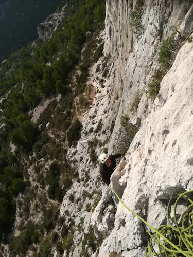 Rock Climbing in the Calanques with a Evening on a Portaledge