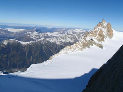 1-day Ice Climbing on the Goulotte Chere, near Chamonix