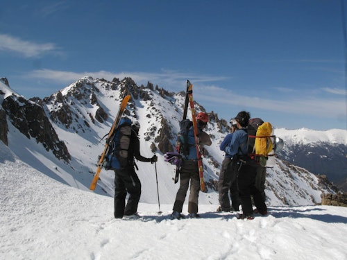 3-day ski touring trip in Frey, Bariloche