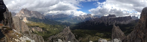 1-day climb on the Bepi Zac al Costa via ferrata in the Dolomites