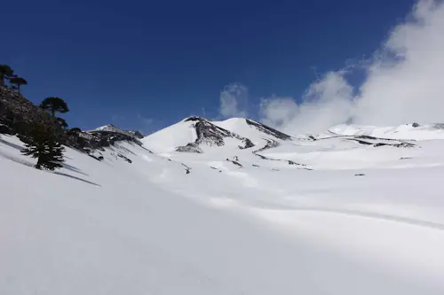 Curso de montañismo invernal de 5 días cerca de Pucón, Chile