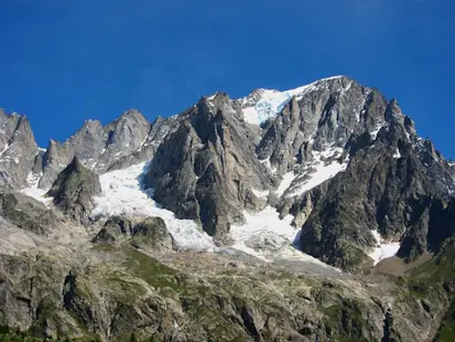 2-day mountaineering on Grandes Jorasses, Mont Blanc