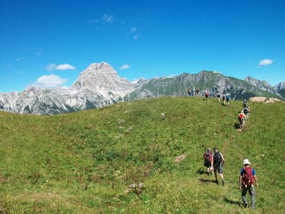 6-day hut-to-hut trekking tour in Zemola Valley, Dolomites