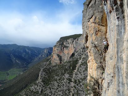 3-day rock climbing course in Leonidio, Greece