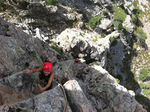 Vallée de la Restonica (Corte) guided rock climbing tours