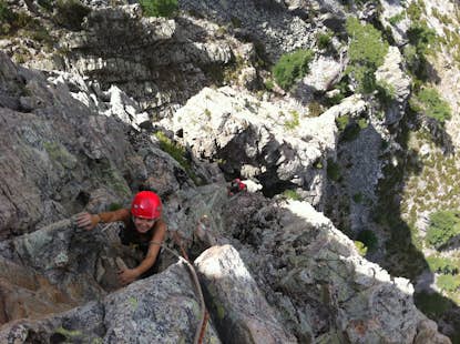 Vallée de la Restonica (Corte) guided rock climbing tours