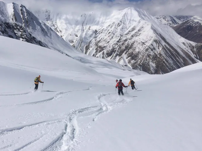 9-day off-piste skiing in the Caucasus Mountains, Georgia