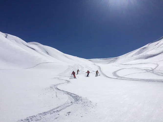 9-day off-piste skiing in the Caucasus Mountains, Georgia