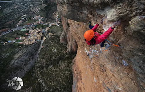 Programa de 1+ día de escalada en roca en Riglos, España
