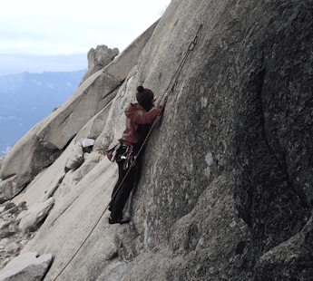 Rock climbing in La Pedriza: El Pajaro