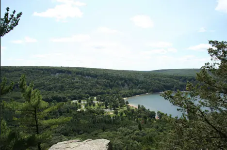 Half-day rappelling introduction in Devil’s Lake State Park, WI