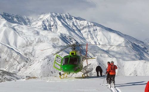 3-day heliskiing trip in Uco Valley, Argentina