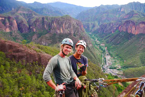 Rock climbing and culture week trek in Yunnan