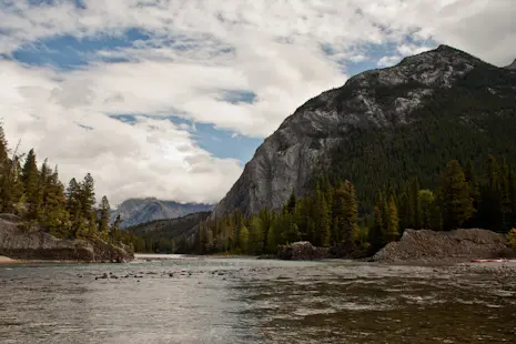 Bow Valley Rock Climbing Day in Banff National Park