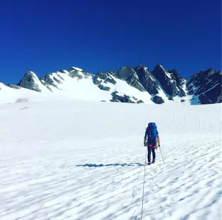 3-day trekking traverse in Wapta Glacier (Banff National Park)