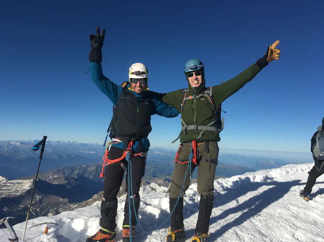 Mont Blanc ascent with acclimatization