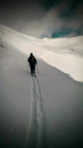 Esquí de travesía de un día en Cerro Catedral, Bariloche