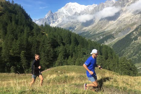 Private 1+ day Trail running tour in Chamonix Mont Blanc