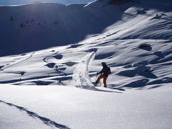 Kitzbuhel Alps 1-day guided splitboarding trip for beginners