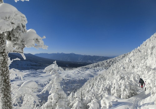 2-day guided winter mountaineering trip to Mt. Kitayokodake