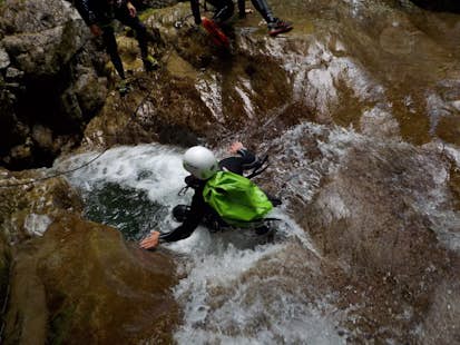 Kötschach-Mauthen, Austria, family half-day canyoning