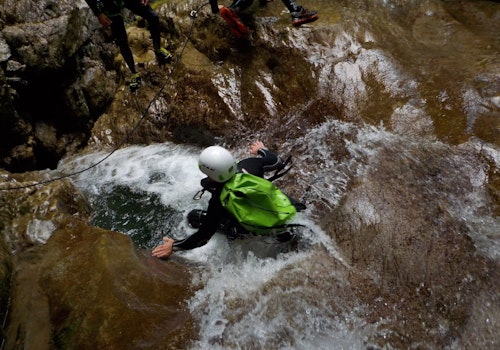 Kötschach-Mauthen, Austria, family half-day canyoning