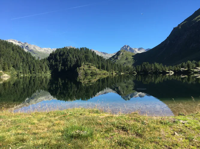 7-day guided mountain trek around Piz Bernina