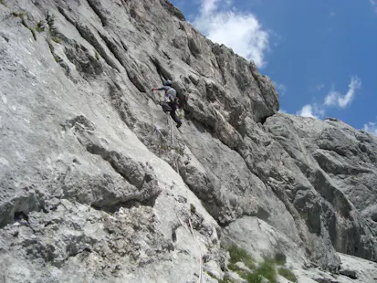 3-day guided climb in the Tennengebirge, Austria