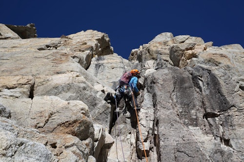 Mt. Emerson’s southeast face guided climb in Sierra Nevada