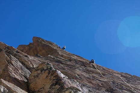 Bariloche trad climbing guided full day trip