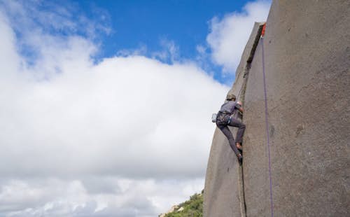 Rock Climbing Courses of All Levels on Mount Woodson, San Diego