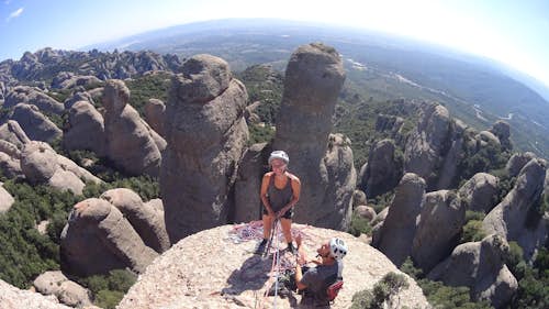 Rock climbing trips in Barcelona