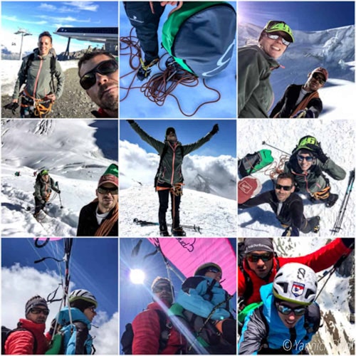2 day Summit and Paraglide Descent of Allalinhorn and Weissmies, Swiss Alps