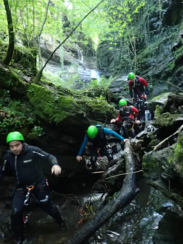 Canyoning in the Basque Country