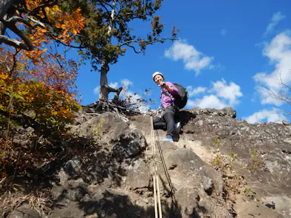 2-day hike and abseil in Mt Hoshianadake, Gunma