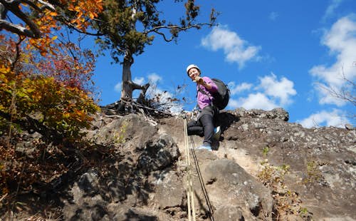 2-day hike and abseil in Mt Hoshianadake, Gunma