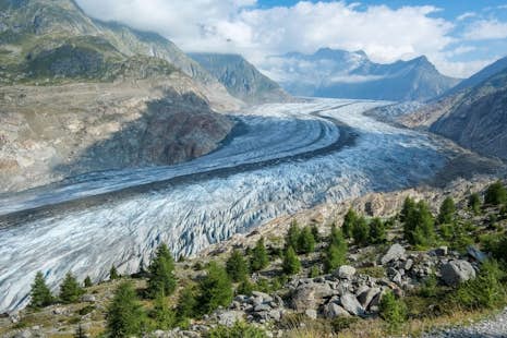 Aletsch Glacier 4-day guided hiking trip