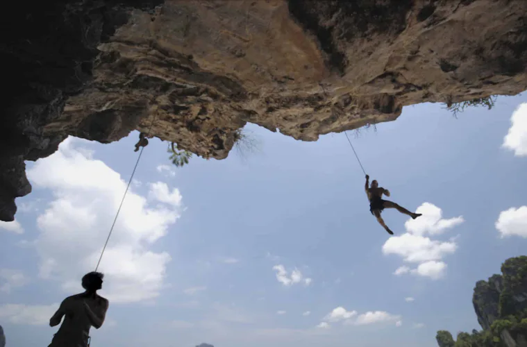 Railay rock climbing tours for beginners