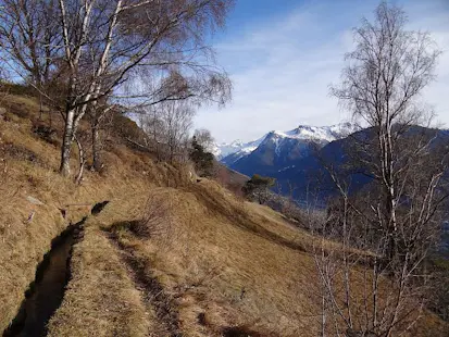 Lötschberg South Ramp 4-day hiking tour, Valais