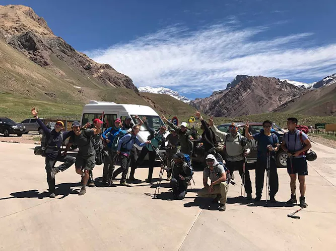 Programa de 19 días a Aconcagua por la ruta 360°