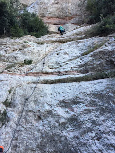 Montserrat rock climbing