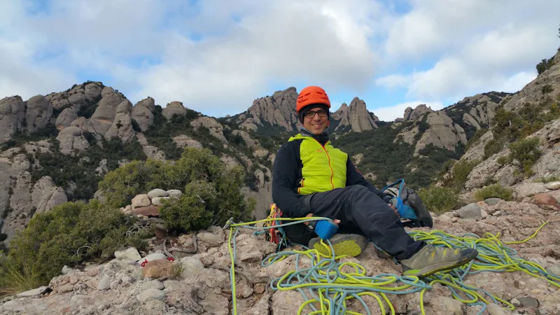 Montserrat rock climbing