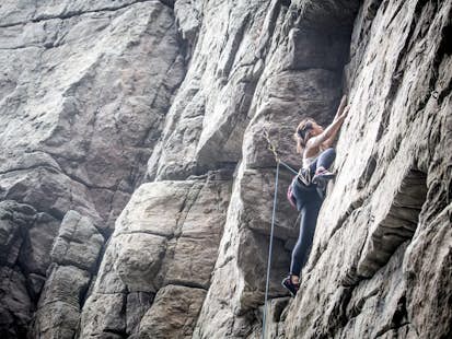 2-day rock climbing trip for beginners in Blue Ridge